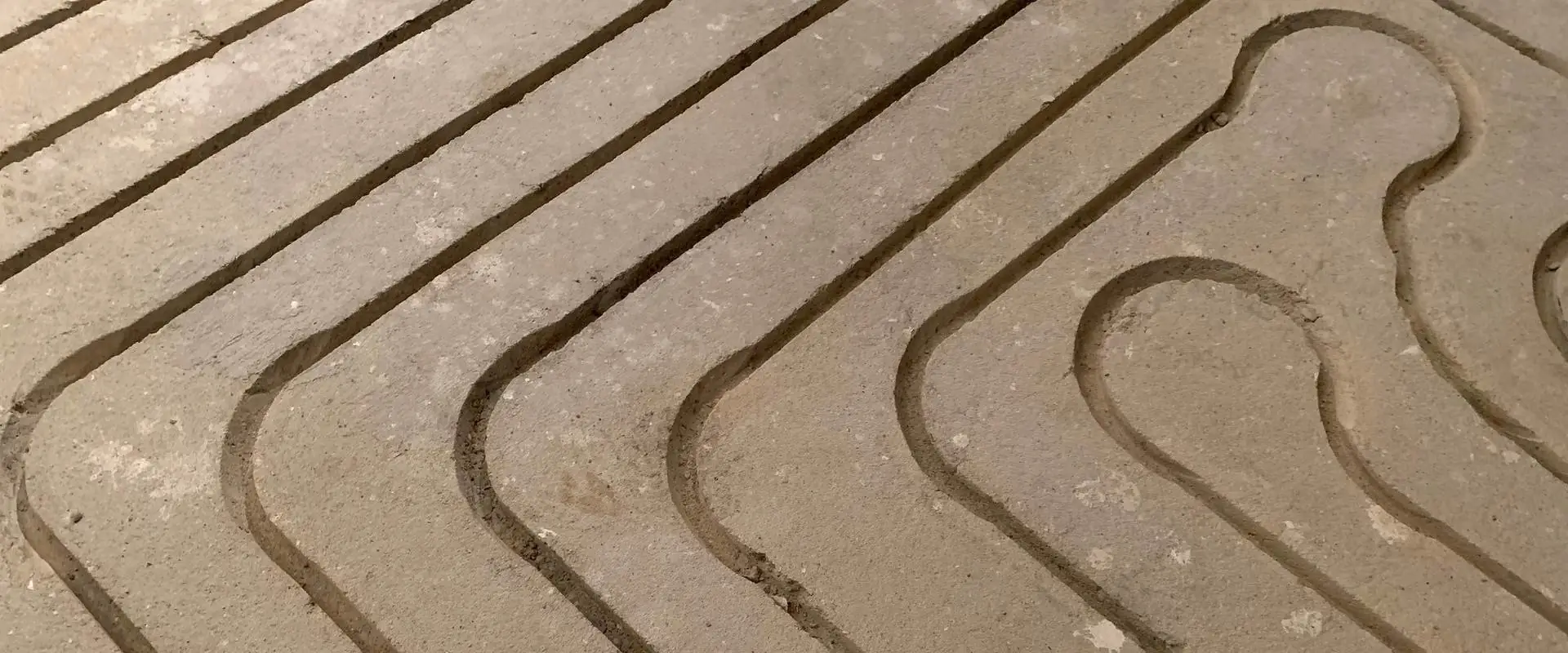 Notre gamme de plancher chauffant fraisé