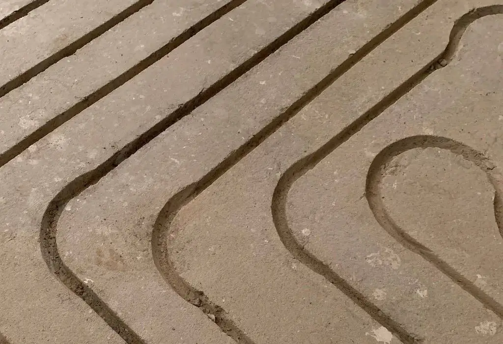 Notre gamme de plancher chauffant fraisé