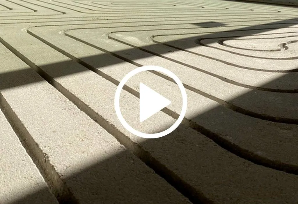 Plancher Chauffant Fraisé - La nouvelle génération de plancher chauffant